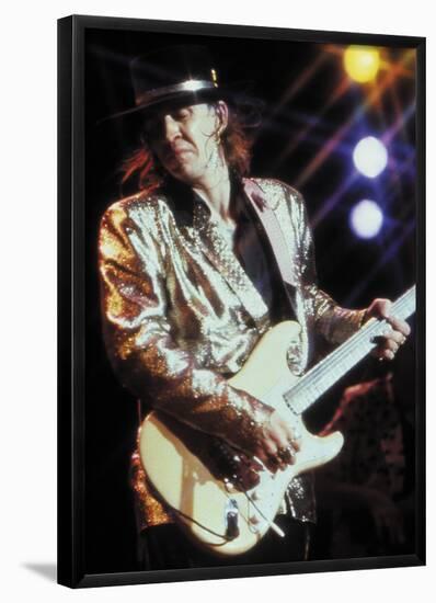 Stevie Ray Vaughan-null-Framed Poster