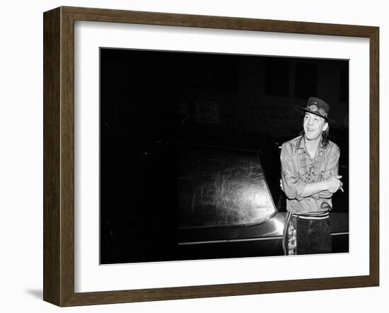 Stevie Ray Vaughan-null-Framed Premium Photographic Print