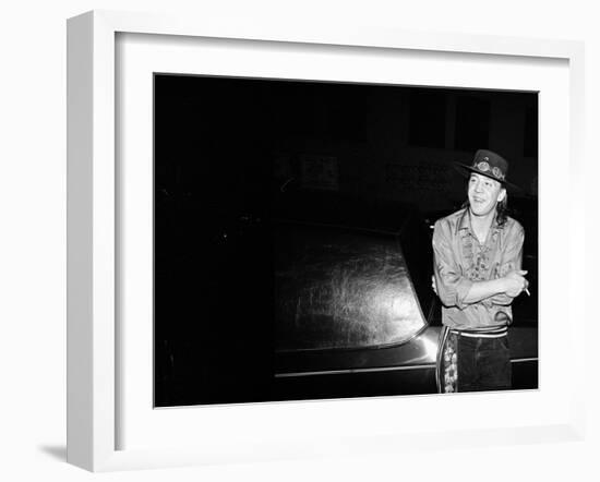 Stevie Ray Vaughan-null-Framed Premium Photographic Print