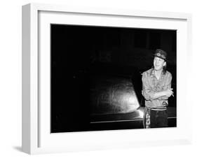 Stevie Ray Vaughan-null-Framed Premium Photographic Print