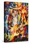 Stevie Ray Vaughan-Leonid Afremov-Stretched Canvas