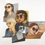 Women In Sunglasses, 2017-Stevie Taylor-Giclee Print