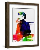 Stevie Watercolor-Lora Feldman-Framed Art Print