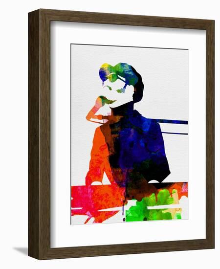 Stevie Watercolor-Lora Feldman-Framed Art Print