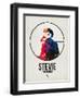Stevie Watercolor-David Brodsky-Framed Premium Giclee Print