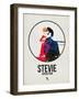 Stevie Watercolor-David Brodsky-Framed Art Print