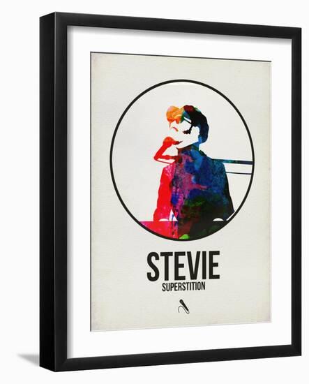 Stevie Watercolor-David Brodsky-Framed Art Print