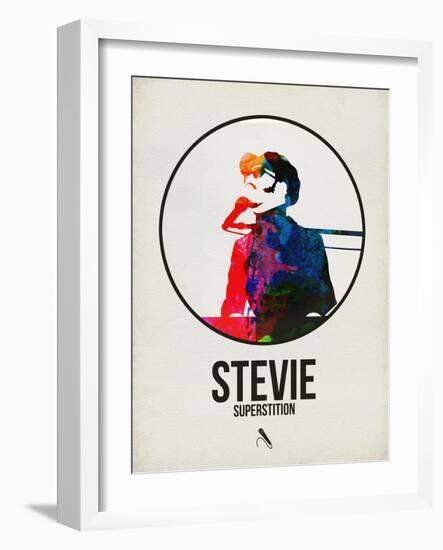 Stevie Watercolor-David Brodsky-Framed Art Print