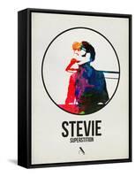 Stevie Watercolor-David Brodsky-Framed Stretched Canvas