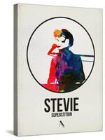 Stevie Watercolor-David Brodsky-Stretched Canvas