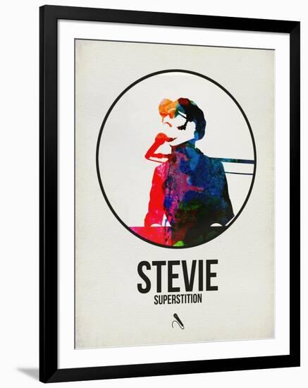 Stevie Watercolor-David Brodsky-Framed Art Print