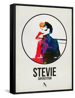 Stevie Watercolor-David Brodsky-Framed Stretched Canvas