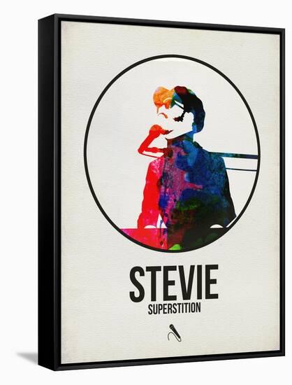 Stevie Watercolor-David Brodsky-Framed Stretched Canvas