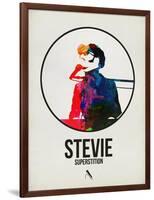 Stevie Watercolor-David Brodsky-Framed Art Print