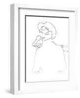 Stevie Wonder-Logan Huxley-Framed Art Print