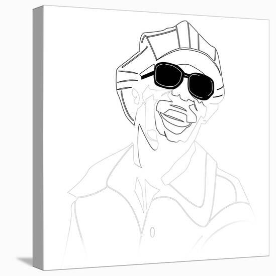 Stevie Wonder-Logan Huxley-Stretched Canvas