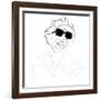 Stevie Wonder-Logan Huxley-Framed Art Print