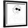 Stevie Wonder-Logan Huxley-Framed Art Print