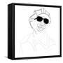 Stevie Wonder-Logan Huxley-Framed Stretched Canvas