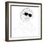Stevie Wonder-Logan Huxley-Framed Premium Giclee Print