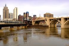 Saint Paul Minnesotal Skyline-stevieg-Photographic Print