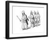 Steward and Serving Men, 15th Century-null-Framed Giclee Print