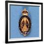 Steward's Badge from the Football Assocation, 1925-null-Framed Giclee Print