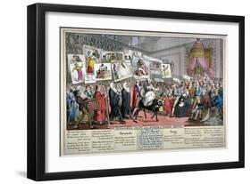 Steward's Court of the Manor of Torre Devon, 1820-Theodore Lane-Framed Giclee Print