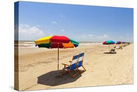 Stewart Beach, Galveston, Texas, United States of America, North America-Kav Dadfar-Stretched Canvas