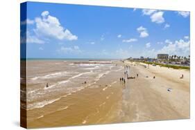 Stewart Beach, Galveston, Texas, United States of America, North America-Kav Dadfar-Stretched Canvas