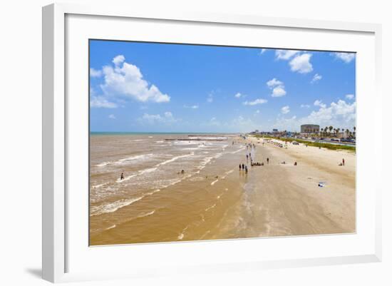 Stewart Beach, Galveston, Texas, United States of America, North America-Kav Dadfar-Framed Photographic Print