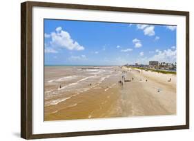 Stewart Beach, Galveston, Texas, United States of America, North America-Kav Dadfar-Framed Photographic Print