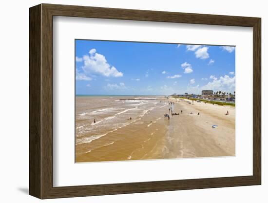 Stewart Beach, Galveston, Texas, United States of America, North America-Kav Dadfar-Framed Photographic Print