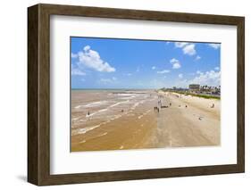 Stewart Beach, Galveston, Texas, United States of America, North America-Kav Dadfar-Framed Photographic Print