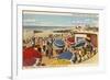 Stewart Beach Park, Galveston, Texas-null-Framed Premium Giclee Print
