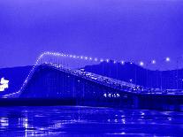 Bridge Connecting Macau to Mainland China-Stewart Cohen-Framed Premium Photographic Print
