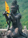 Statue of Disciple of Tian Tan Buddha-Stewart Cohen-Photographic Print