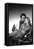 STEWART GRANGER; RITA HAYWORTH. "SALOME" [1953], directed by WILLIAM DIETERLE.-null-Framed Stretched Canvas