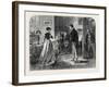 Stewart Hunt's Introduction to Miss Jones, 1867-Alfred William Hunt-Framed Giclee Print