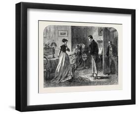 Stewart Hunt's Introduction to Miss Jones, 1867-Alfred William Hunt-Framed Giclee Print