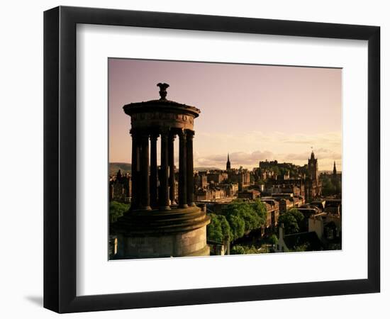 Stewart Memorial and City, Edinburgh, Lothian, Scotland, United Kingdom-Neale Clarke-Framed Photographic Print