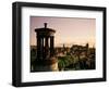 Stewart Memorial and City, Edinburgh, Lothian, Scotland, United Kingdom-Neale Clarke-Framed Photographic Print