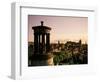 Stewart Memorial and City, Edinburgh, Lothian, Scotland, United Kingdom-Neale Clarke-Framed Photographic Print