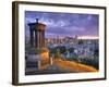 Stewart Monument, Calton Hill, Edinburgh, Scotland-Doug Pearson-Framed Photographic Print