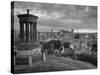 Stewart Monument, Calton Hill, Edinburgh, Scotland-Doug Pearson-Stretched Canvas