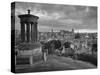 Stewart Monument, Calton Hill, Edinburgh, Scotland-Doug Pearson-Stretched Canvas