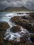 River Etive and a Cloud Swathed Buachaille Etive Mor, Glen Coe, Scottish Highlands, Scotland-Stewart Smith-Photographic Print