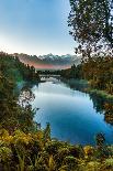 Iceberg in an Alpine Lake High in the Southern Alps-Stewart Watson-Photographic Print