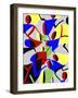 Stick Figures-Diana Ong-Framed Giclee Print