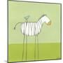 Stick-leg Zebra I-June Erica Vess-Mounted Art Print